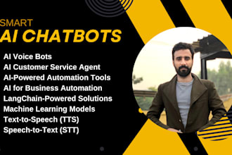 create ai chatbot ai voice bots ai saas langchain llm
