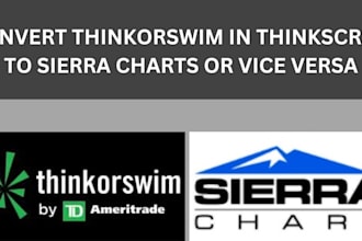 convert thinkorswim to sierra charts in thinkscript or sierra to thinkorswim