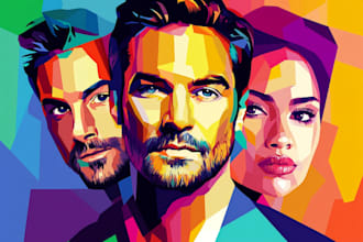 make awesome wpap pop art portrait