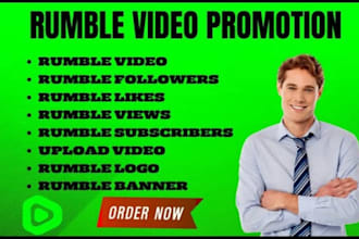 super organic channel followers rumble video promotion rumble views