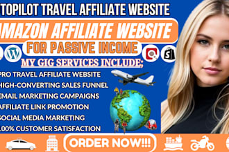 autopilot travel affiliate website amazon affiliate website for passive income