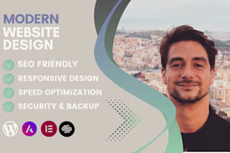 design and develop modern websites for businesses