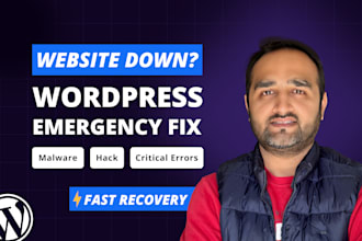 fix hacked wordpress site, remove malware, critical errors fast