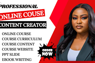 ghostwriter or rebrand digital marketing ebook, online course content