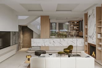 redesign 3d luxury house apartment,livingroom decor,kitchen model,cgi rendering