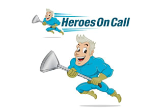 make memorable professional water damage logo
