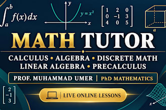 teach you precalculus and advanced calculus concepts clearly