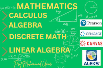 your pre calculus, calculus 1 2 3 and linear algebra