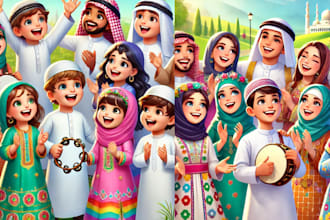 write sing arabic song kids french song german nursery rhyme