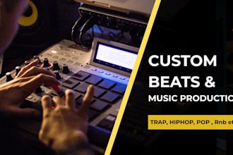 produce custom hip hop or trap beats