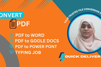 do fast and accurate data entry with file conversion