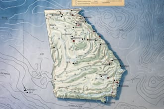legal description grading plan topography survey contour for US land development