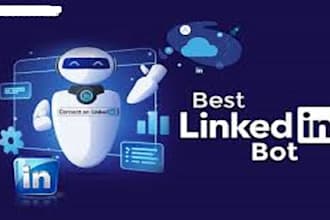 do linkedin bot, twitter bot, instagram mass dm bot, kick bot, reddit bot slack