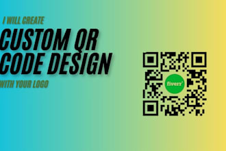 create custom qr code design with your logo