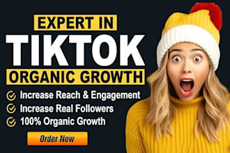 grow and promote your tiktok account organically