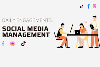 manage instagram and tiktok marketing to promote grow and engage followers