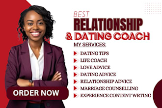 do relationship coach, dating advice and life coaching