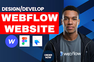 design or develop webflow website figma to webflow clone webflow webflow expert