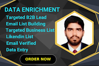 data enrichment, direct phone number, b2b lead generation, build email list