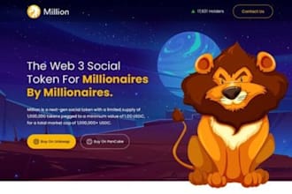 meme coin landing page crypto website meme coin website design pepe website