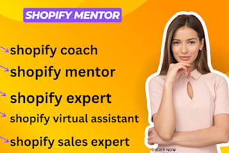 be your 7 figure dropshipping mentor, shopify coach, ecommerce store consultant