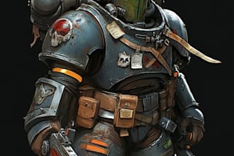 make your favorite warhammer 40k character