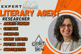find literary agents for movie script, fiction book, children book, nonfiction