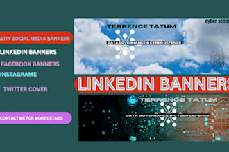 edit your profile image, facebook, linkedin, youtube banners with podcast cover