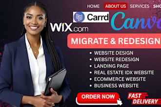 canva website redesign carrd co landing page canva to wix website portfolio seo