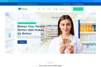 build responsive medical website healthcare website clinic dental with wordpress