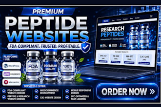 peptide website fda complaint research peptide  cbd woocommerce peptide website