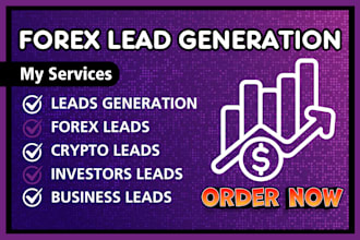 generate forex leads crypto investors leads business leads b2b leads generation