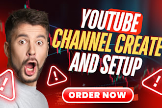 do youtube channel create and setup