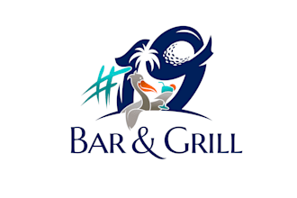 make a modern unique bar and grill logo or any graphics design