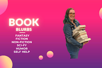 create a fantastic book blurb