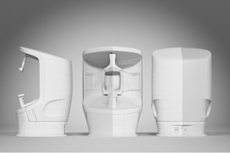 do 3d design products with hard surface modeling
