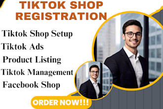 setup tiktok shop tiktok ads affiliate marketing as a tiktok shop va