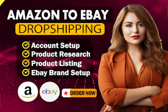 do amazon to ebay dropshipping, ebay product listing