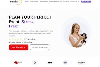 design figma website UI and landing page design