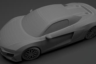 be your 3d car modeler, car logo designer, 3d car for game ,3d printing, cad