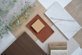 make a interior design personalized moodboard