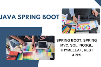 do java spring boot, rest API, jdbc, hibernate project