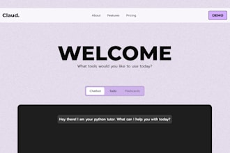 build ai powered websites and apps or add ai to your website