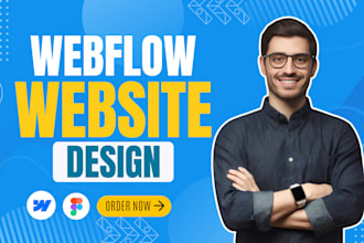 design or develop webflow website, figma to webflow, webflow expert