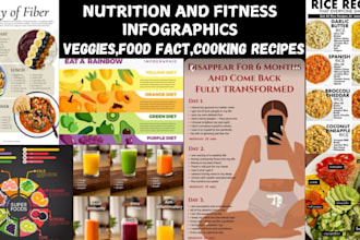veggies food facts snacks cooking recipes infographics for fitness, nutrition ig