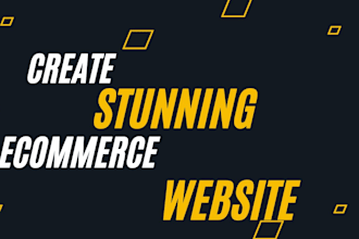 create a stunning ecommerce website in 24hours