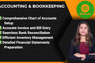 setup, cleanup and do your bookkeeping in quickbooks online