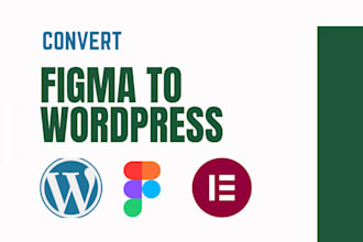convert figma to wordpress, figma to elementor