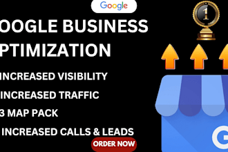 optimize service based business gbp, gmb ranking  for top local seo