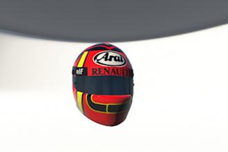 professionally made liveries, suits, and helmets